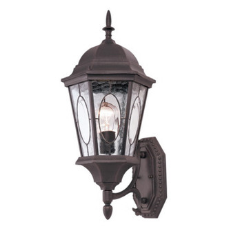 Villa Nueva One Light Wall Lantern in Rust (110|4715 RT)