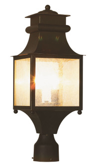 Santa Ines Two Light Postmount Lantern in Weathered Bronze (110|45634 WB)