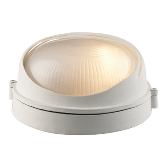 Allegra One Light Bulkhead in White (110|4122 WH)