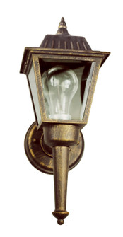 Estate One Light Wall Lantern in Black Gold (110|4005 BG)