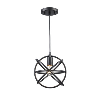 Viewridge One Light Pendant in Black (110|30272 BK)
