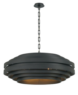 Belmont Eight Light Pendant in Black (90|933108)