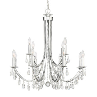 Bridgehampton 12 Light Chandelier in Polished Chrome (60|8829-CH-CL-MWP)