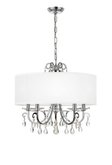 Othello Five Light Chandelier in Polished Chrome (60|6625-CH-CL-S)