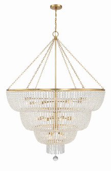 Rylee 24 Light Chandelier in Antique Gold (60|618-GA)