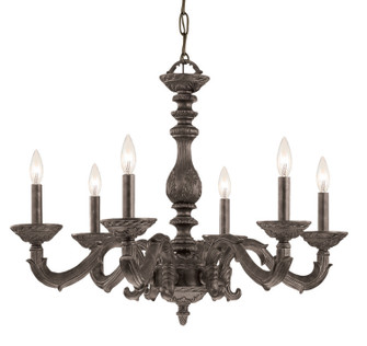 Paris Market Six Light Chandelier in Venetian Bronze (60|5126-VB)