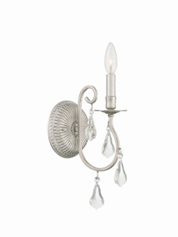 Ashton One Light Wall Sconce in Olde Silver (60|5011-OS-CL-S)