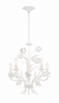 Southport Five Light Chandelier in Wet White (60|4815-WW)