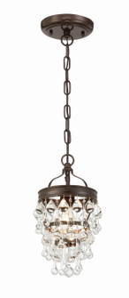 Calypso One Light Mini Chandelier in Vibrant Bronze (60|131-VZ)