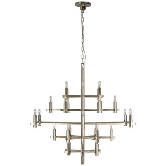 Sonnet LED Chandelier in Polished Nickel (268|CHC 5632PN)