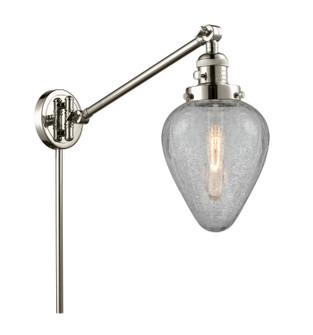 Franklin Restoration LED Swing Arm Lamp in Polished Nickel (405|237-PN-G165-LED)