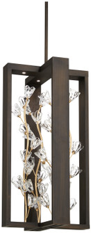 Maison Des Fleurs LED Pendant in Regal Bronze With Empire Gold Leaf (29|N7967-730-L)
