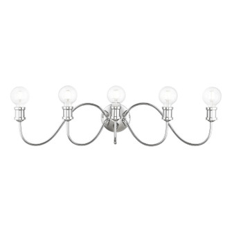 Lansdale Five Light Vanity Sconce in Polished Chrome (107|16575-05)