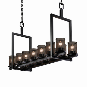 Wire Mesh 14 Light Chandelier in Matte Black (102|MSH-8769-10-MBLK)