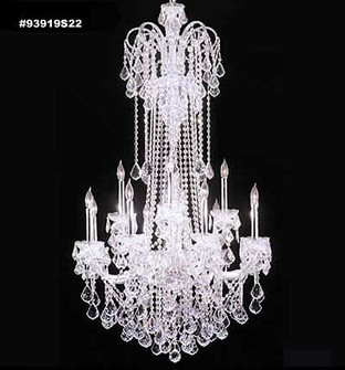 Maria Elena 18 Light Chandelier in Silver (64|93919S22)