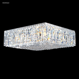 Contemporary 12 Light Flush Mount in Silver (64|40345S22)