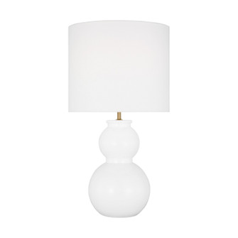 Buckley One Light Table Lamp in Gloss White (454|DJT1051GW1) Buckley One Light Table Lamp in Gloss White (454|DJT1051GW1)