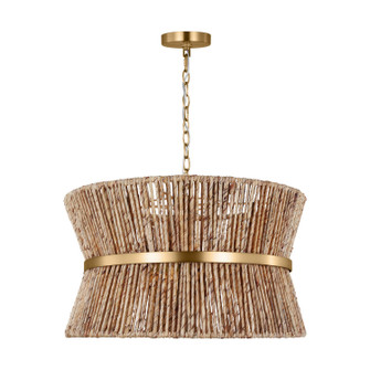 Thurlo Three Light Pendant in Satin Brass (454|DJP1063SB)