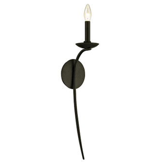 Sawyer One Light Wall Sconce in Forged Iron (67|B6301-FOR)