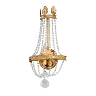 Viola One Light Wall Sconce in Vintage Gold Leaf (67|B5361-VGL) Viola One Light Wall Sconce in Vintage Gold Leaf (67|B5361-VGL)