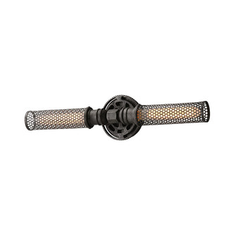 Atlas Two Light Wall Sconce in Aged Pewter (67|B3832-APW)