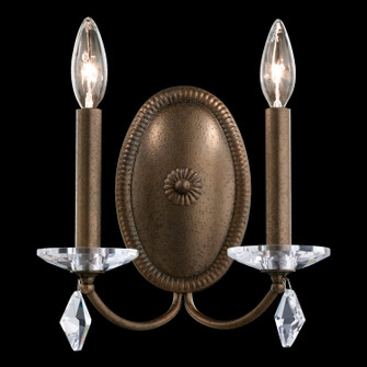 Modique Two Light Wall Sconce in Heirloom Gold (53|MD1002N-22H)