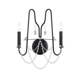 Esmery Two Light Wall Sconce in Ferro Black (53|AR1002N-59O)