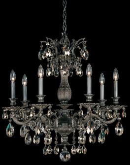 Milano Seven Light Chandelier in Parchment Gold (53|5677-27S)
