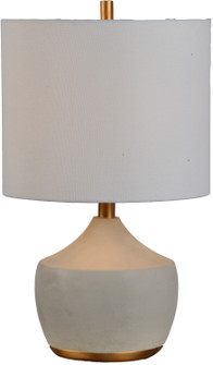 Horme One Light Table Lamp in Gray, Gold (443|LPT958)