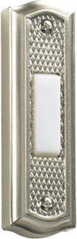 7-301 Door Buttons Door Chime Button in Satin Nickel (19|7-301-65)