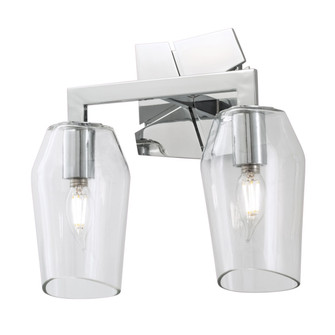 Gaia Two Light Wall Sconce in Chrome (185|8162-CH-CL)