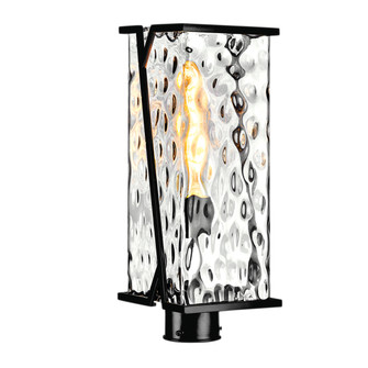 Waterfall One Light Post Mount in Matte Black (185|1252-MB-CW)