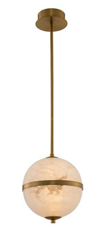 Canterbury LED Mini Pendant in Winter Brass (33|512511WB)
