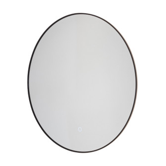 Reflections LED Wall Mirror in Matte Black (78|AM326)