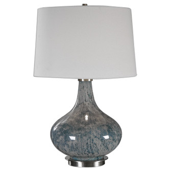 Celinda One Light Table Lamp in Blue Gray, Brushed Brass (52|27076)