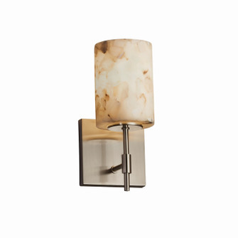 Alabaster Rocks One Light Wall Sconce in Brushed Nickel (102|ALR-8411-10-NCKL)