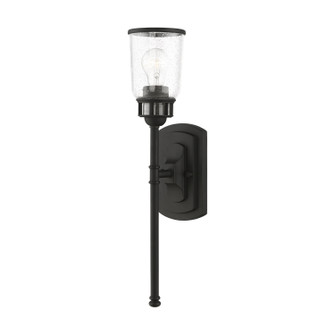Lawrenceville One Light Wall Sconce in Black (107|10511-04)