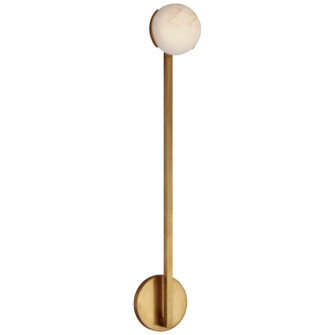 Pedra LED Wall Sconce in Antique-Burnished Brass (268|KW 2621AB-ALB)