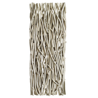 Gathered Teak Wall Decor in Refreshing Bleached (52|04326)