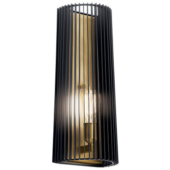 Linara One Light Wall Sconce in Black (12|44170BK)