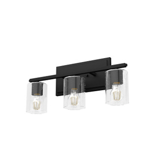 Kerrison Three Light Bathroom Vanity in Natural Black Iron (47|48030)
