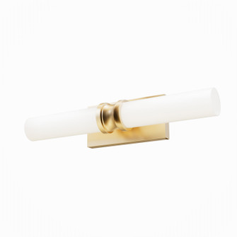 Lenlock Two Light Bathroom Vanity in Alturas Gold (47|19924)