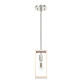 Squire Manor One Light Mini Pendant in Brushed Nickel (47|19770)