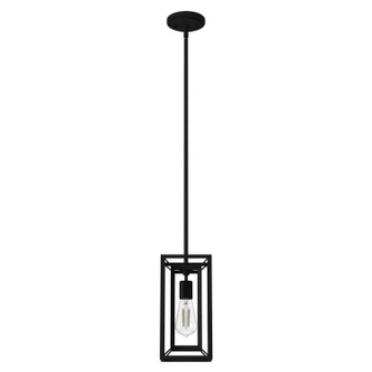 Doherty One Light Mini Pendant in Natural Black Iron (47|19755)