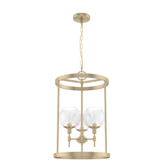 Xidane Three Light Foyer Pendant in Alturas Gold (47|19749)