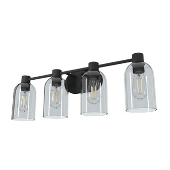 Lochemeade Four Light Bathroom Vanity in Natural Black Iron (47|19711)