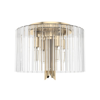 Gatz Four Light Flush Mount in Alturas Gold (47|19690)