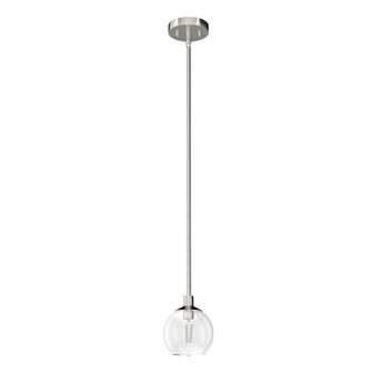 Xidane One Light Mini Pendant in Brushed Nickel (47|19505)