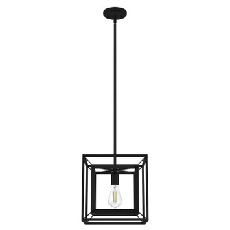 Doherty One Light Pendant in Natural Black Iron (47|19406)