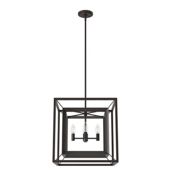 Doherty Four Light Chandelier in Onyx Bengal (47|19405)